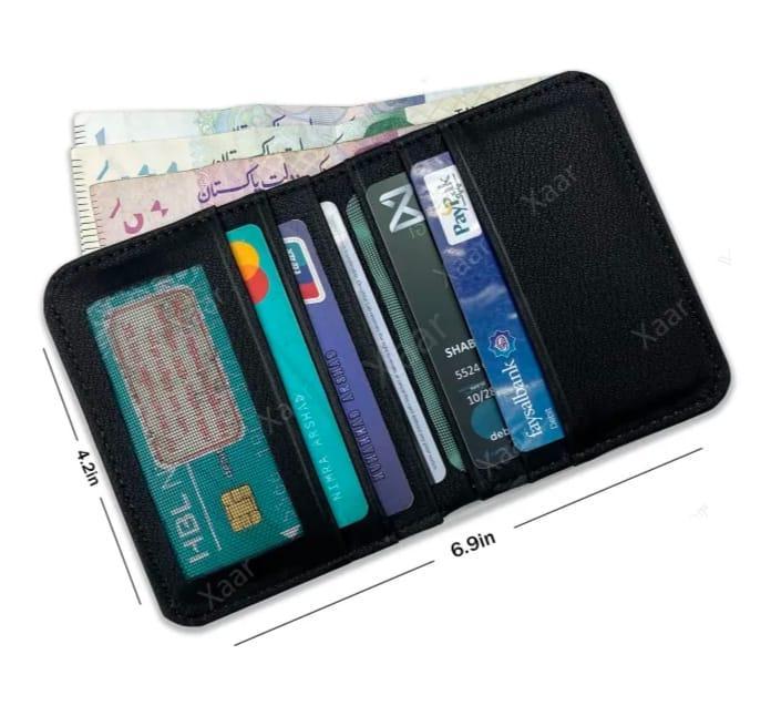Compact Classic Leather Wallet