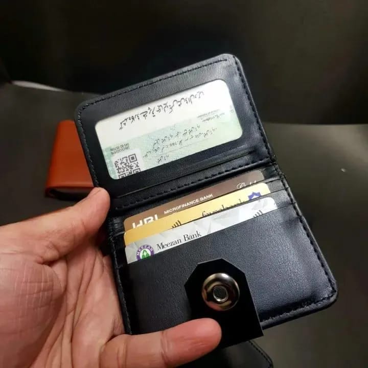 Slim Mini Leather Wallet
