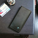 Classic Long Fold Leather Wallet
