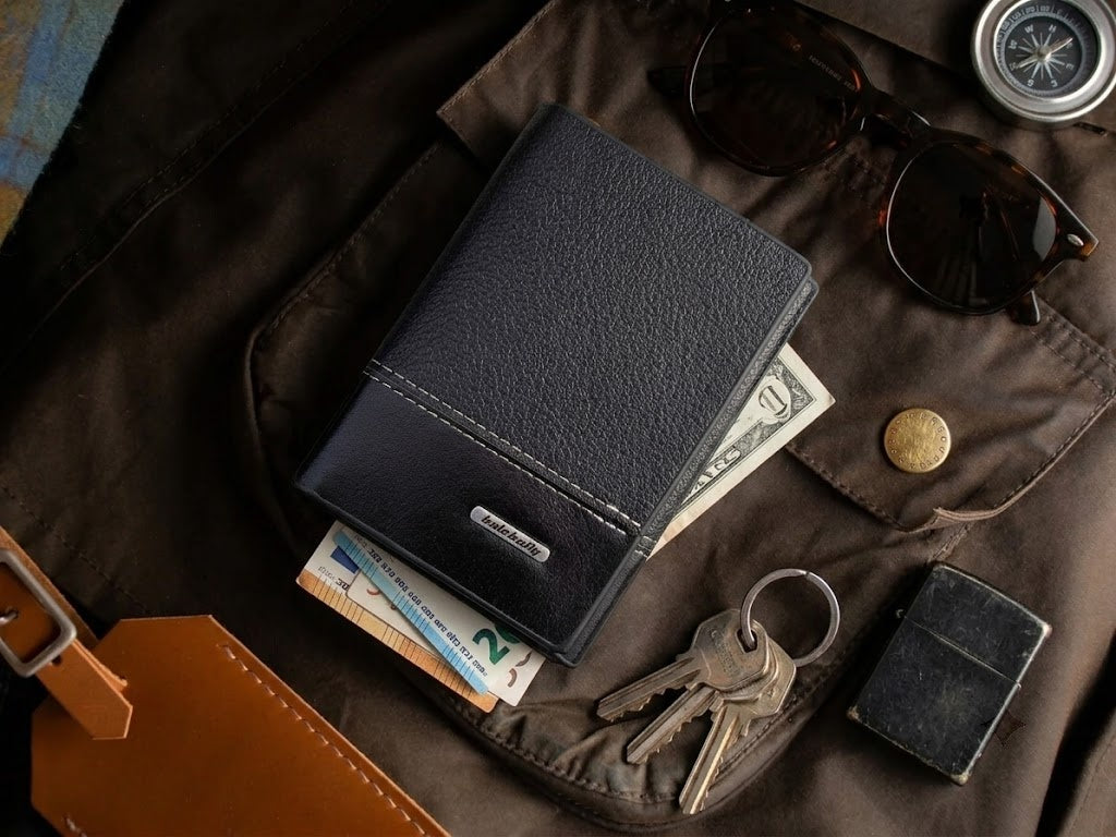 Balebaily Classic RFID Trifold Wallet